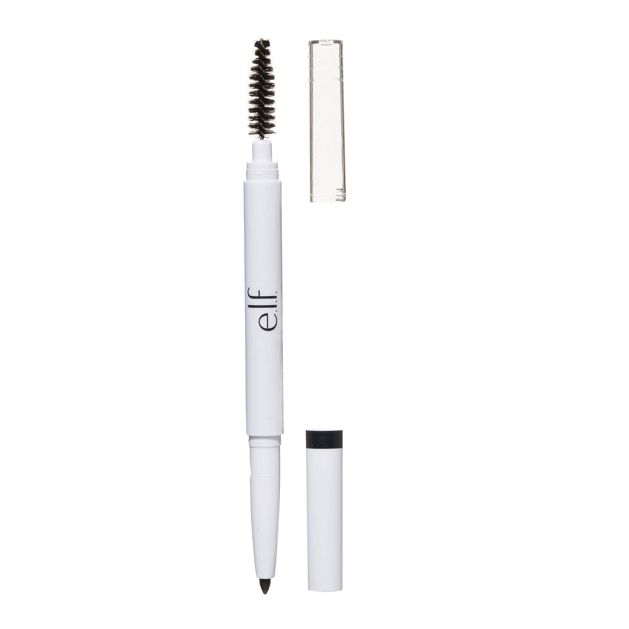 e.l.f. Instant Lift Brow Pencil, Dual-Sided, Precise, Fine Tip, Shapes, Defines, Fills Brows, Contours, Combs, Tames, Neutral Brown, 0.006 Oz