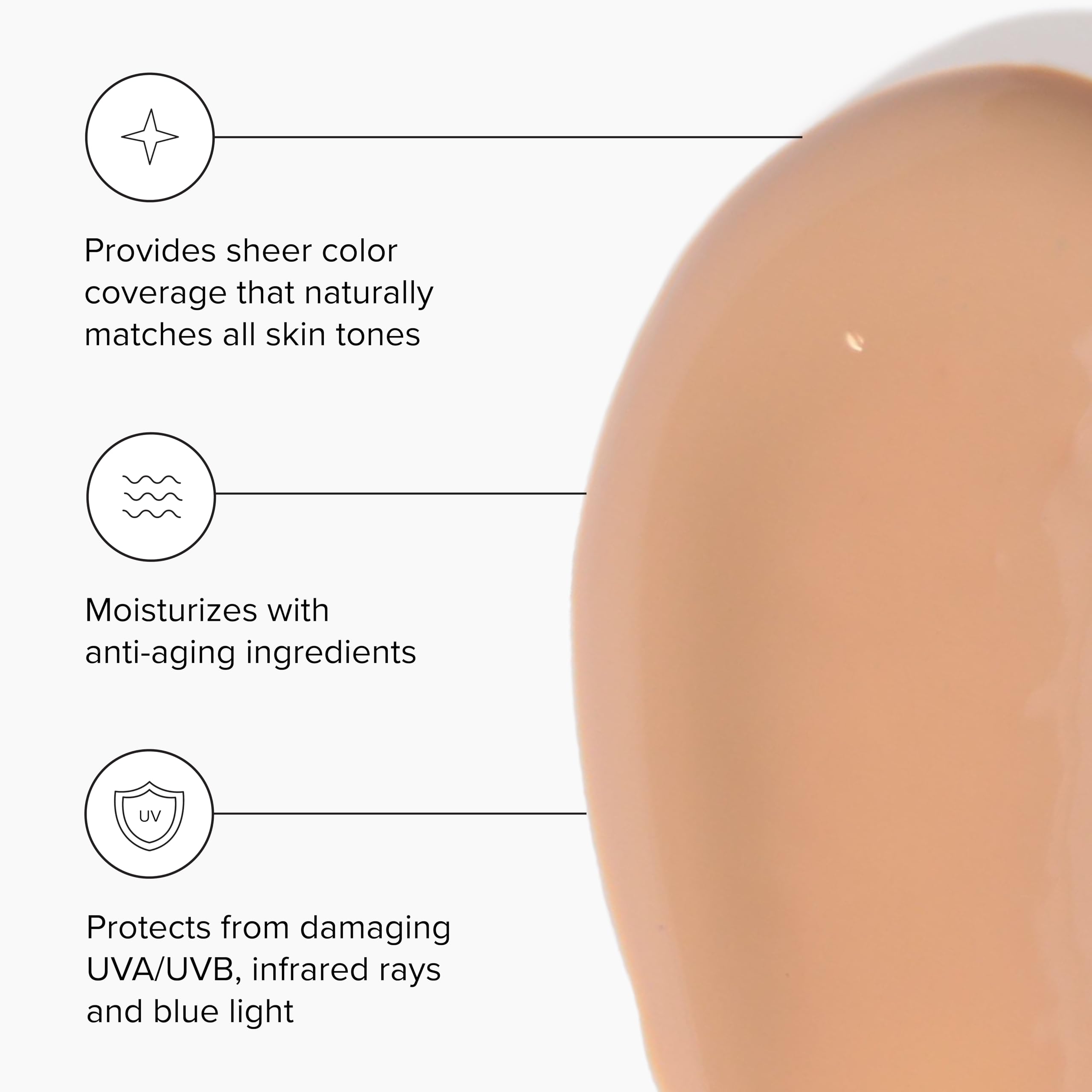 DRMTLGY Universal Tinted Moisturizer SPF 46 – Hydrating Dewy Tinted Sunscreen for Face with Zinc Oxide & Octinoxate – Niacinamide & Hyaluronic Acid – Broad Spectrum Lightweight Daily SPF, 1.7 oz
