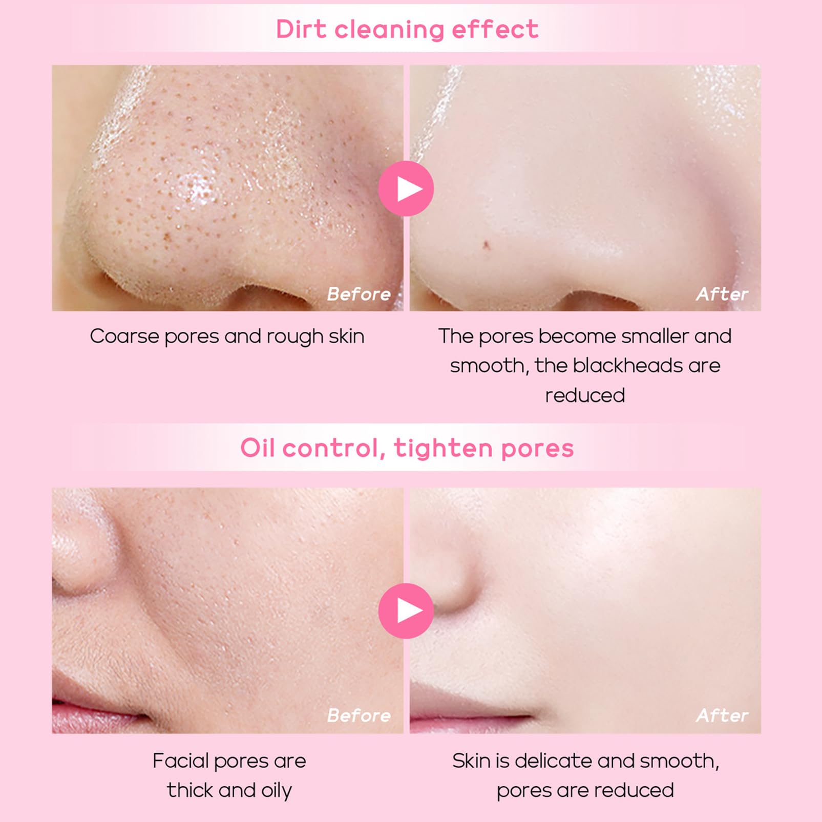 Skin Care Set Sakura Women Beauty Gift Sets Korean Skin Care Kit- Cleanser,Serum,Face Cream,Toner,Eye Cream,Mud Mask-Skin Care Routine Kit (One Size, Cherry Blossom-StyleA-Bae Moisturizing)