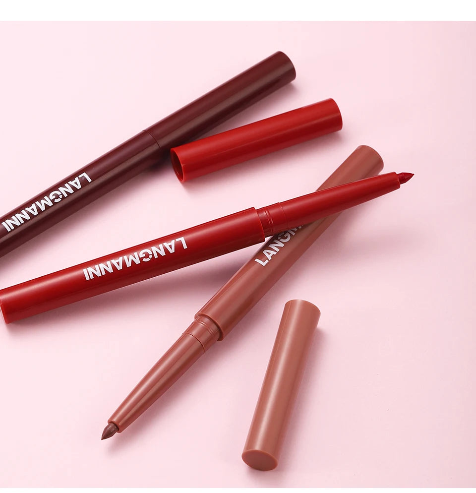 Integrated Waterproof Lipliner and Lipstick Set