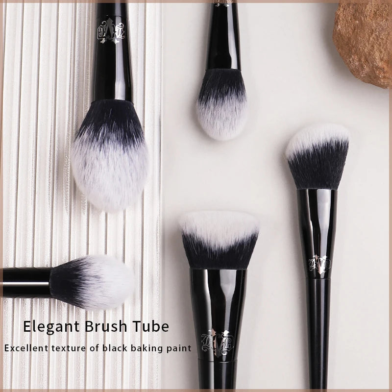 Kat Von D  Makeup Brush Set & Kit Foundation Blush Highlight Concealer Powder Sculpting Eyeshadow Brush