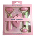 3pcs Set Resin Roller Massager for Face Body Gua Sha