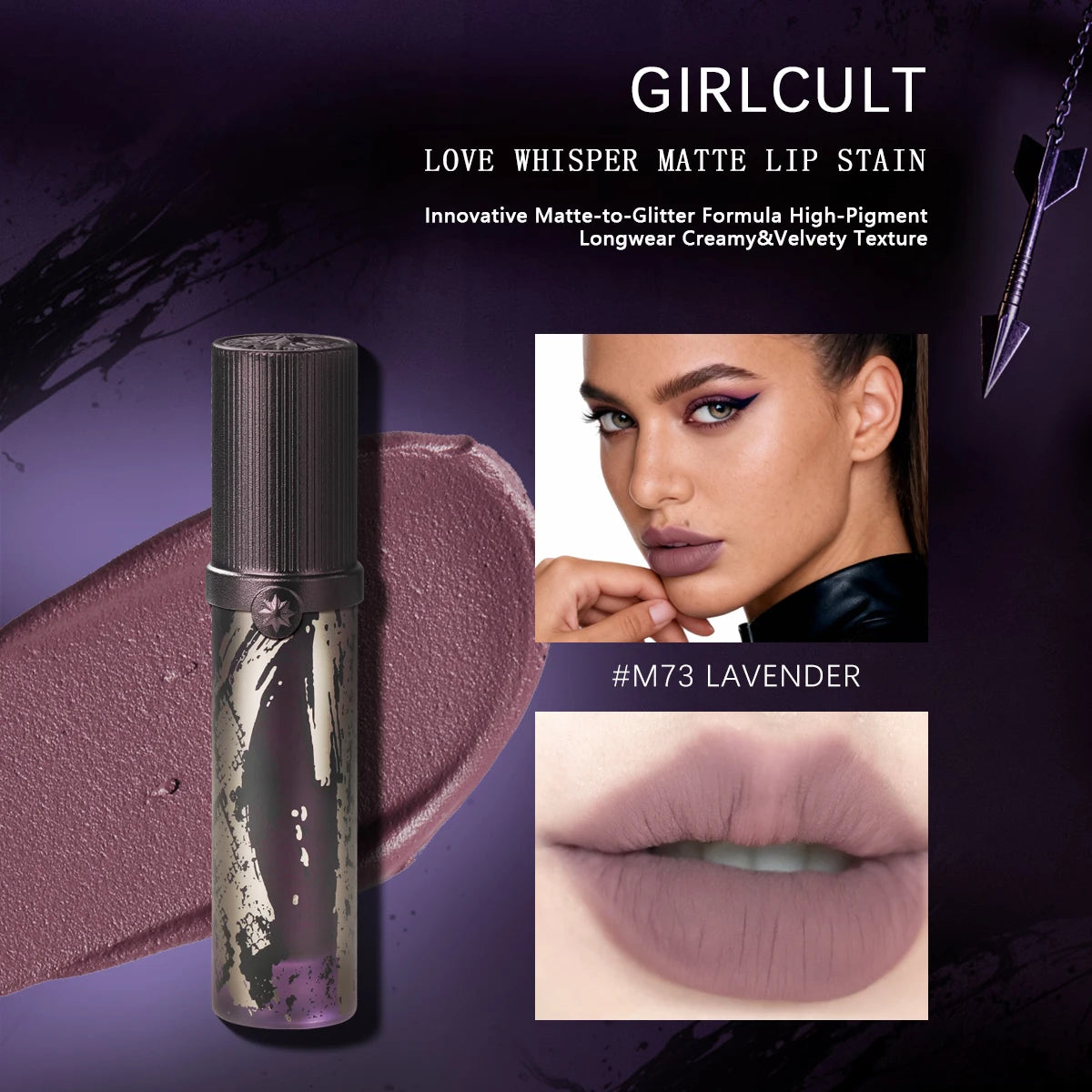 Girlcult love whisper matte lip stain