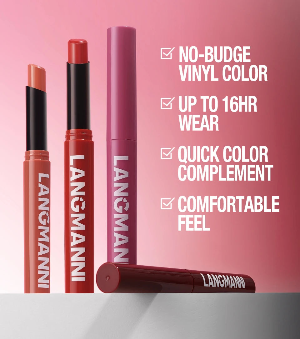 Integrated Waterproof Lipliner and Lipstick Set