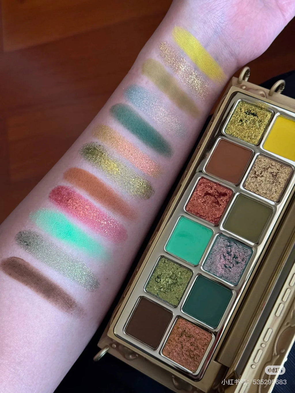 12 Colors Shimmer Chameleon Matte Eyeshadow Palette Makeup