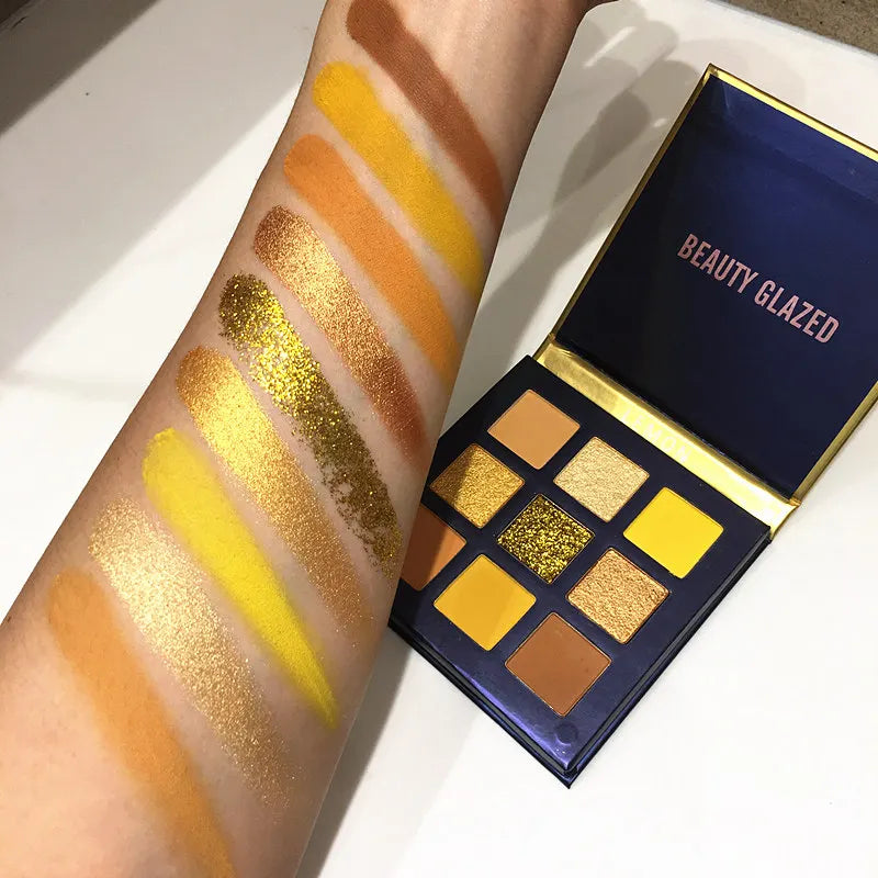 Eyeshadow Palette 9 Color Shimmer Matte Longlasting Waterproof