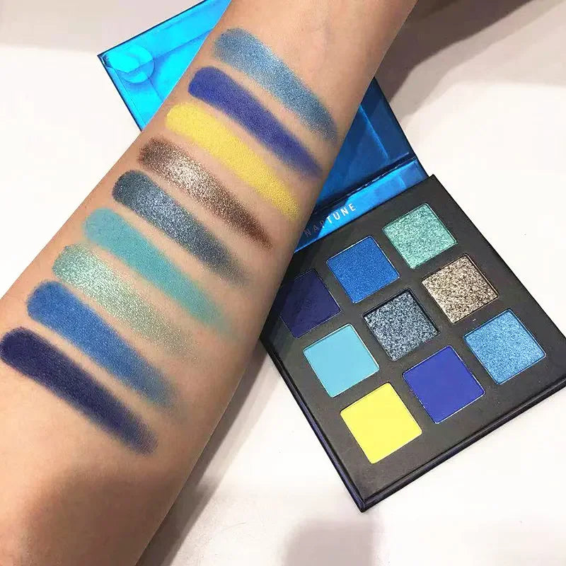 Eyeshadow Palette 9 Color Shimmer Matte Longlasting Waterproof