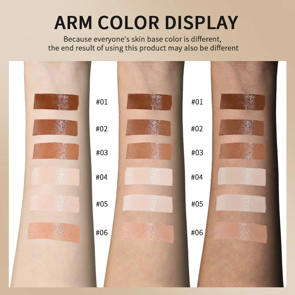 Serum Foundation Stick – Full Coverage Skin Tint with Hyaluronic Acid & Collagen