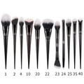 Kat Von D  Makeup Brush Set & Kit Foundation Blush Highlight Concealer Powder Sculpting Eyeshadow Brush