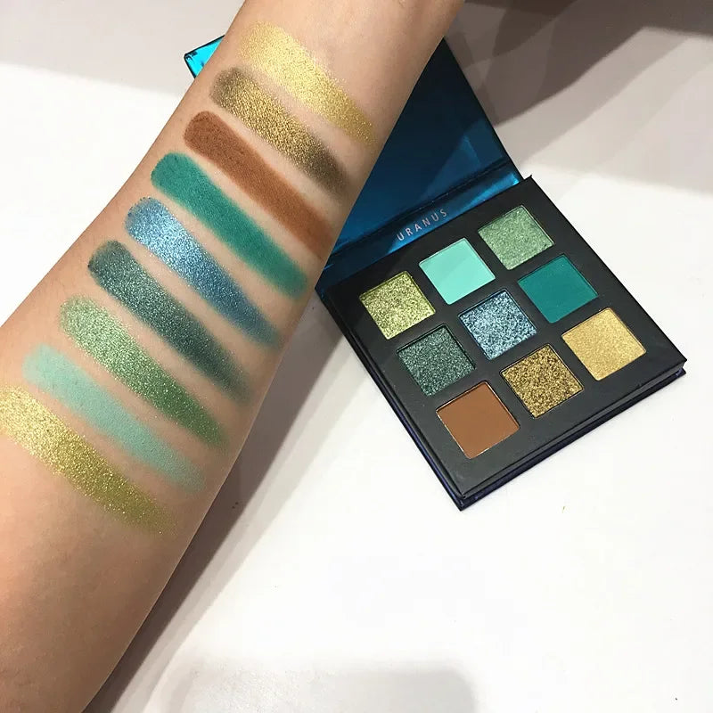 Eyeshadow Palette 9 Color Shimmer Matte Longlasting Waterproof