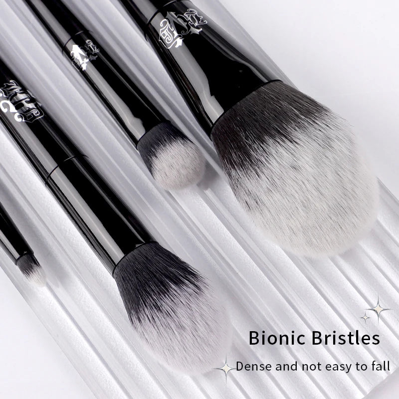 Kat Von D  Makeup Brush Set & Kit Foundation Blush Highlight Concealer Powder Sculpting Eyeshadow Brush