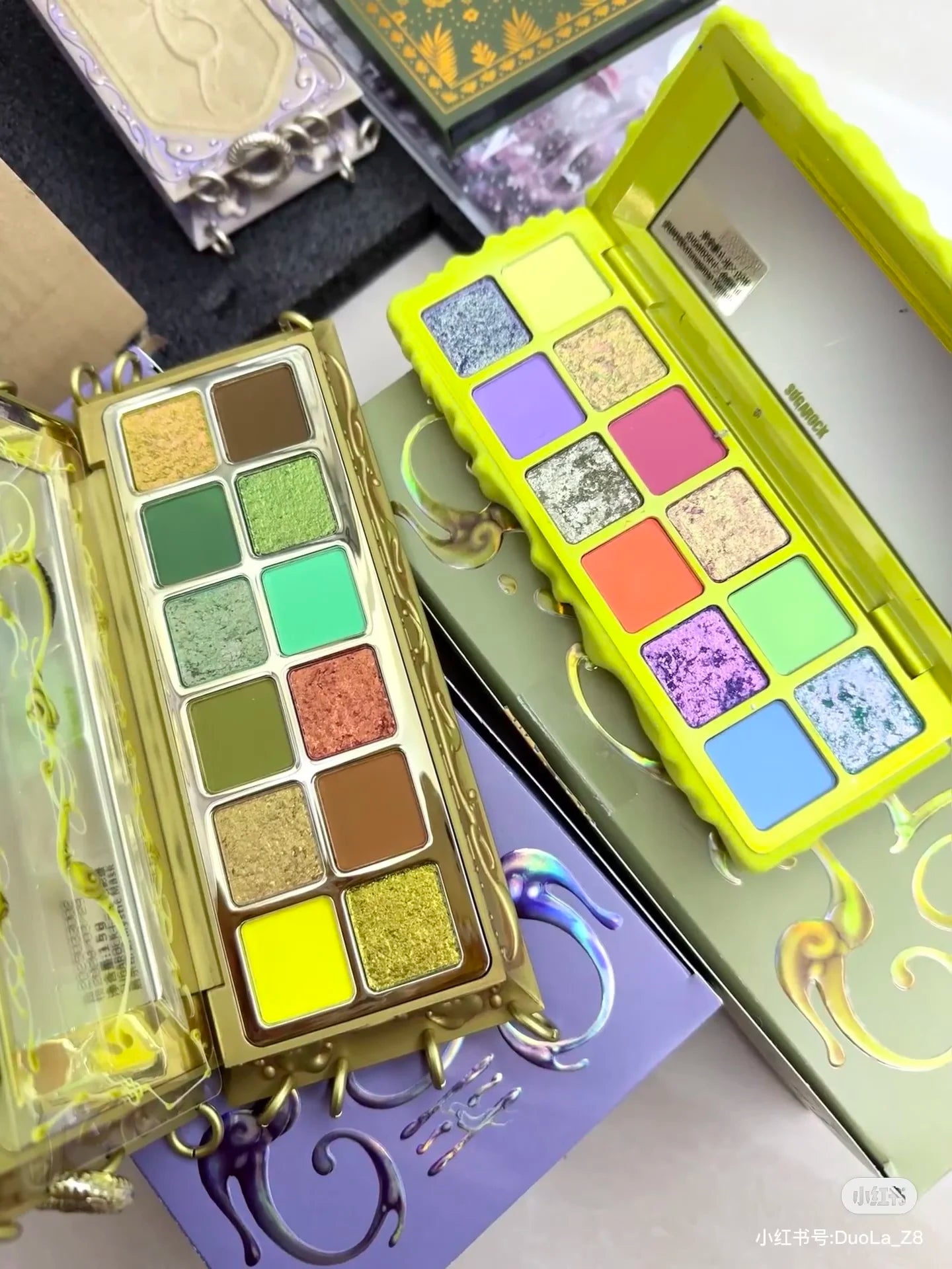 12 Colors Shimmer Chameleon Matte Eyeshadow Palette Makeup