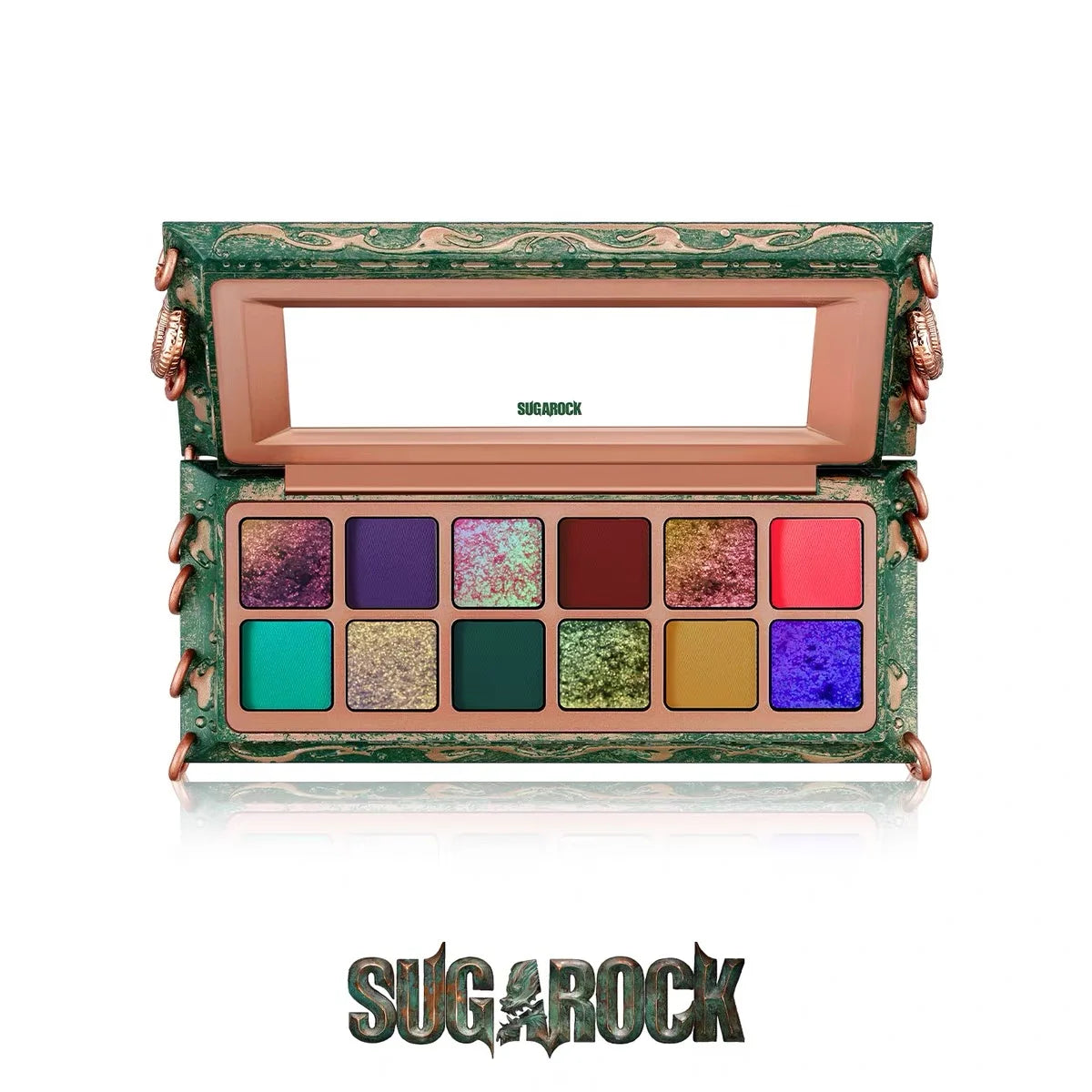 12 Colors Shimmer Chameleon Matte Eyeshadow Palette Makeup