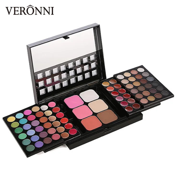 74/78 Colors Eyeshadow Palette Velvet matte and shimmer Long Lasting Easy Makeup Brown Eyeshadow Palette, Pink Eyeshadow Palette