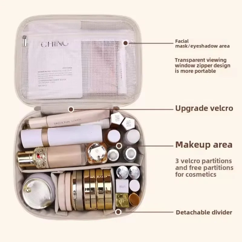 large capacity cosmetic bag